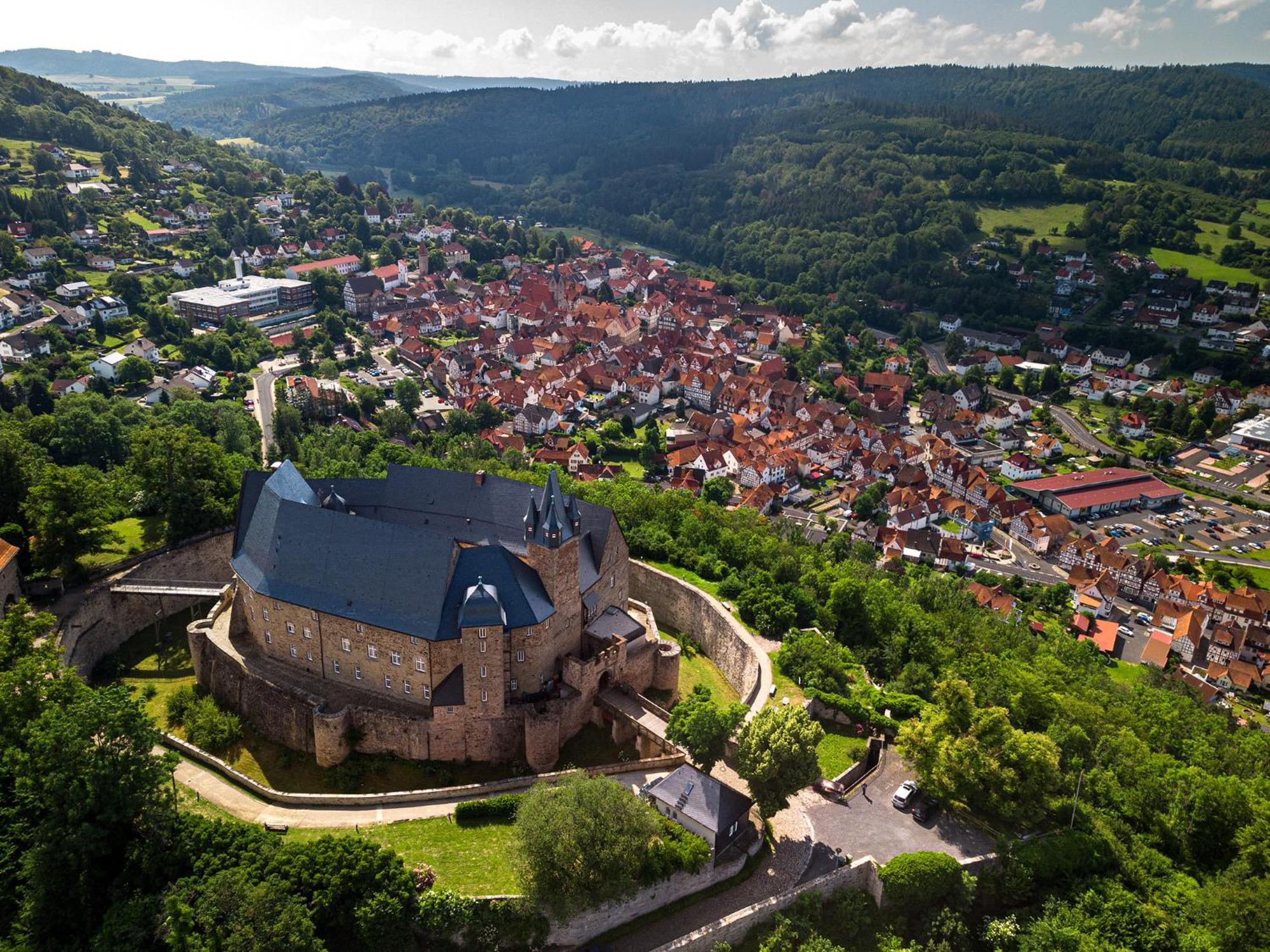 Schloss Spangenberg Bagian luar foto